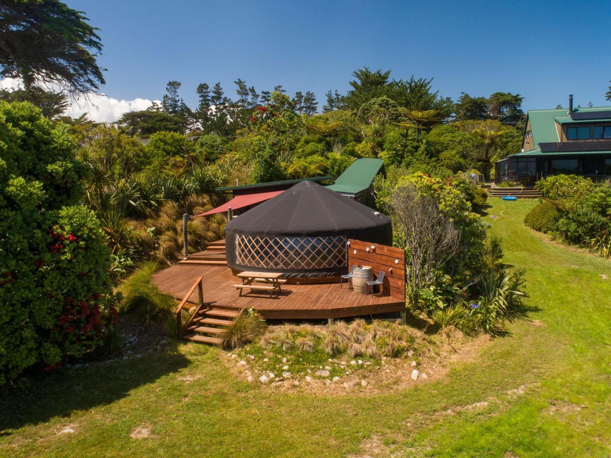 Hotel The Hole In The Rock Yurt Cape Foulwind Zewnętrze zdjęcie